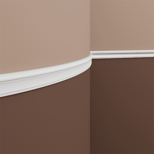 Молдинг под покраску гибкий Европласт 1.51.383 2000×75×23