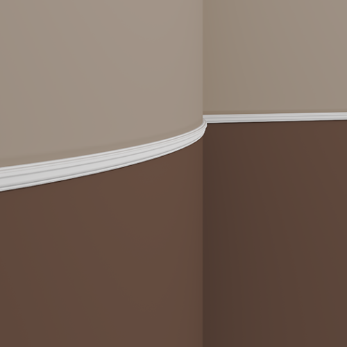 Молдинг под покраску гибкий Европласт 1.51.386 2000×35×15