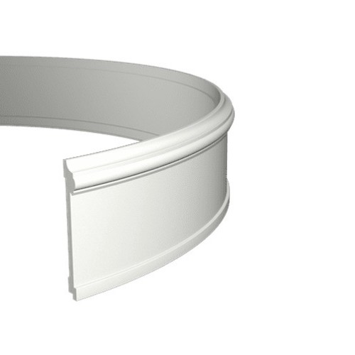 Молдинг под покраску гибкий Европласт 1.51.381 2000×193×24