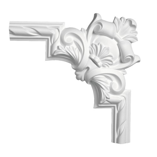 Угловой элемент к молдингу под покраску Европласт 1.52.288 272×269×32