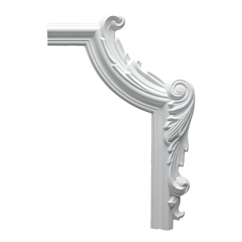 Угловой элемент к молдингу под покраску Европласт 1.52.293 213×395×23