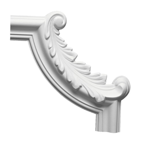 Угловой элемент к молдингу под покраску Европласт 1.52.295 195×195×18