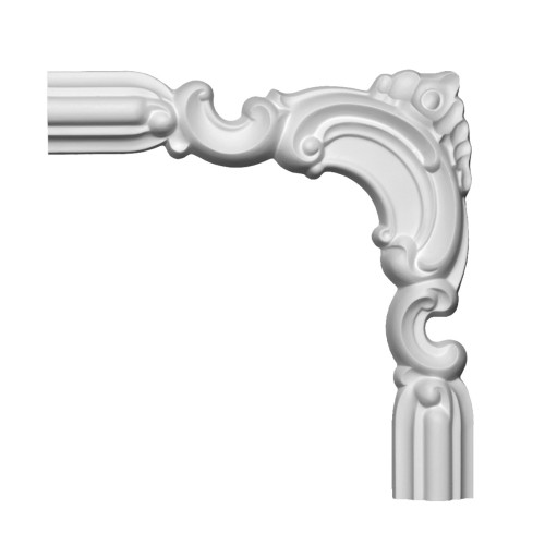 Угловой элемент к молдингу под покраску Европласт 1.52.297 215×215×21