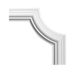 Угловой элемент к молдингу под покраску Европласт 1.52.308 160×160×20