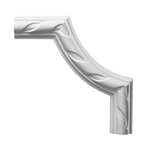 Угловой элемент к молдингу под покраску Европласт 1.52.312 208×210×18