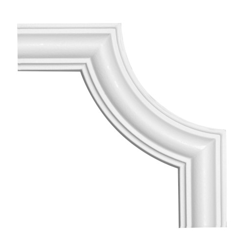 Угловой элемент к молдингу под покраску Европласт 1.52.322 110×110×12