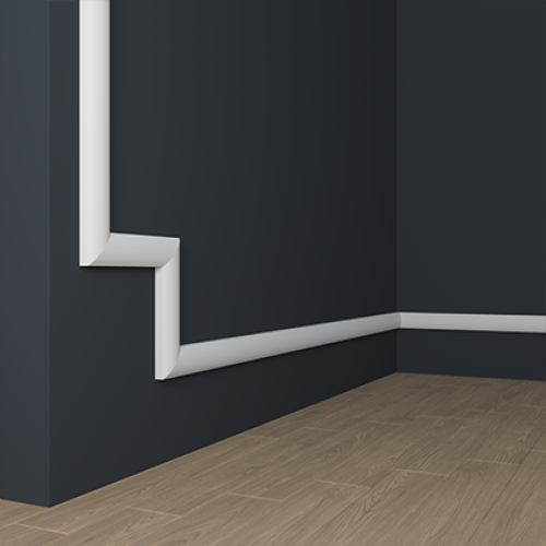 Угловой элемент к молдингу под покраску Европласт 1.52.816 300×300×20