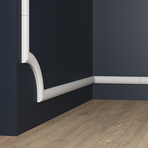 Угловой элемент к молдингу под покраску Европласт 1.52.817 300×300×20