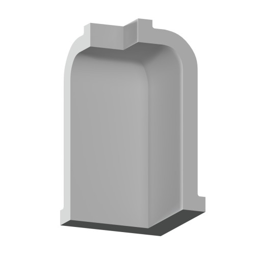 Угловой элемент к молдингу под покраску Европласт 1.52.819 106×200×106