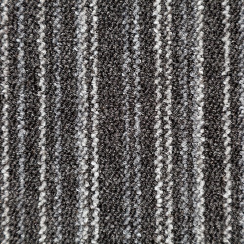 Ковровая плитка Bonkeel Space Strip Graphit 500×500×5,9