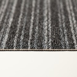 Ковровая плитка Bonkeel Space Strip Graphit 500×500×5,9