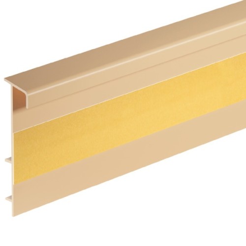 Плинтус ПВХ для ковролина Cezar Бежевый 103 2500×53×13,2