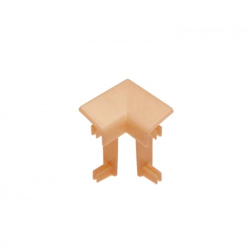 Угол ПВХ внутренний для плинтуса Cezar Карамель 107 40,5 мм