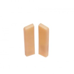 Заглушка ПВХ для плинтуса Cezar Карамель 107 53 мм 2 шт/уп