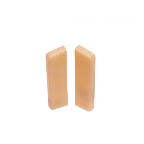 Заглушка ПВХ для плинтуса Cezar Карамель 107 53 мм 2 шт/уп