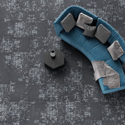 Ковровая плитка Associated Weavers Macro Tile цвет 94 Cloud Break 500×500×6