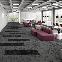 Ковровая плитка Associated Weavers Macro Tile цвет 97 Thunder 500×500×6