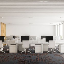 Ковровая плитка Associated Weavers Macro Tile цвет 91 Sunset 500×500×6