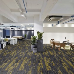 Ковровая плитка Associated Weavers Marathon Tile цвет 95 1000×250×6