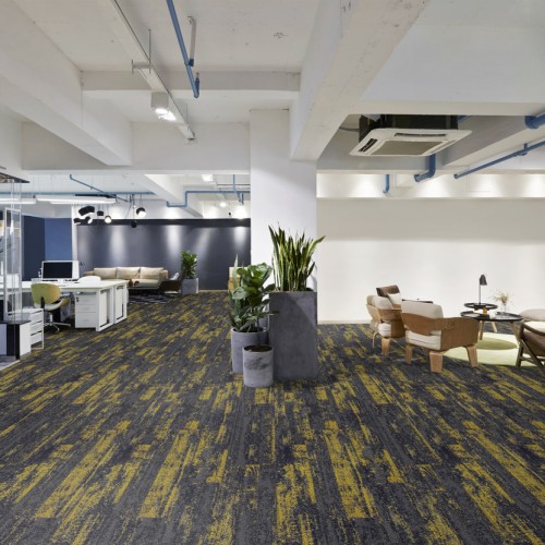 Ковровая плитка Associated Weavers Marathon Tile цвет 95 1000×250×6