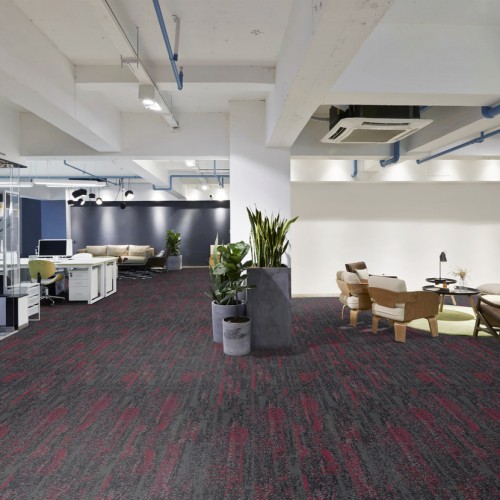 Ковровая плитка Associated Weavers Marathon Tile цвет 91 1000×250×6