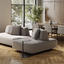 Кварцвиниловый SPC ламинат Fargo Bevel Parquet Дуб Севилья 33-2105 венгерская елка 615×123×6