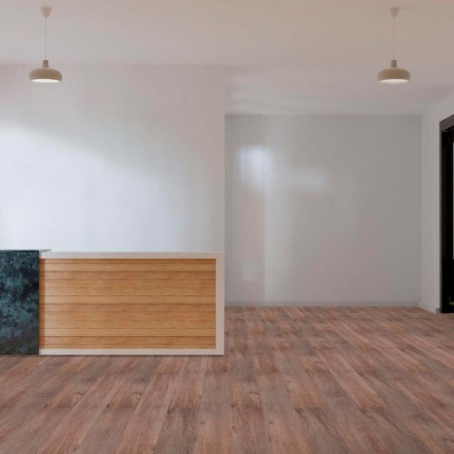 Кварцвиниловый SPC ламинат Evofloor Премиум XL+ Дуб Бисмарк F-0053 1545×180×6