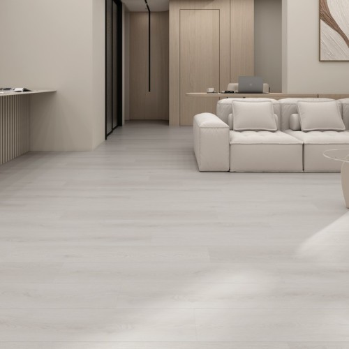 Кварцвиниловый SPC ламинат Evofloor Лайф Дуб Снежный Oak Snow EIR7639-7 1120×184×4,2