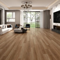 Кварцвиниловый SPC ламинат Evofloor Оптима Дуб Янтарный Oak Amber 3152-9 1120×184×4,2