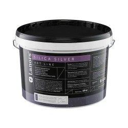 Штукатурка декоративная Lanors Силика Silica Silver 10 кг