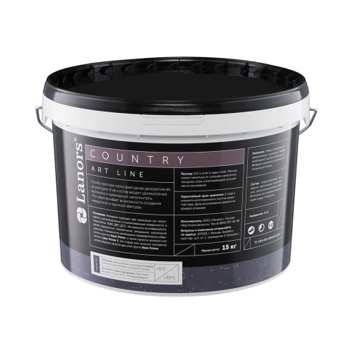 Штукатурка декоративная Lanors Кантри Country 15 кг Штукатурка декоративная Lanors Кантри Country 15 кг