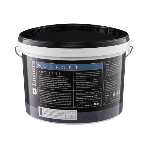 Штукатурка декоративная Lanors Монфорт Monfort 15 кг Штукатурка декоративная Lanors Монфорт Monfort 15 кг