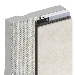 Плинтус алюминиевый теневой с подсветкой Decaro D001A Black Черный 2000×55×27