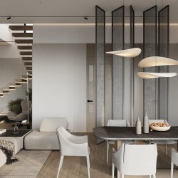 Плинтус алюминиевый теневой с подсветкой Decaro D001A Black Черный 2000×55×27