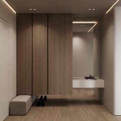 Плинтус алюминиевый теневой с подсветкой Decaro D001A Black Черный 2000×55×27