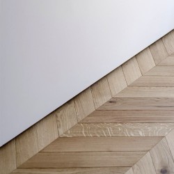 Плинтус алюминиевый теневой под покраску с подсветкой Decaro D002 2000×45×14,5