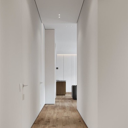 Плинтус алюминиевый теневой под покраску с подсветкой Decaro D002 2000×45×14,5