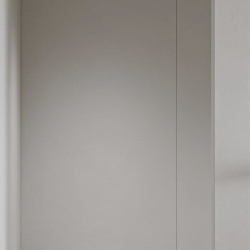 Плинтус алюминиевый теневой под покраску с подсветкой Decaro D002 2000×45×14,5