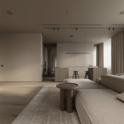 Плинтус алюминиевый теневой под покраску с подсветкой Decaro D002 2000×45×14,5