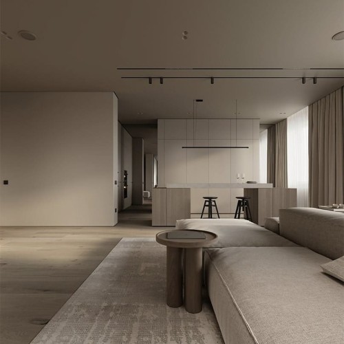 Плинтус алюминиевый теневой под покраску с подсветкой Decaro D002 2000×45×14,5