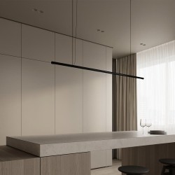 Плинтус алюминиевый теневой под покраску с подсветкой Decaro D002 2000×45×14,5