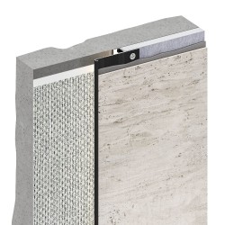 Плинтус алюминиевый теневой с подсветкой Decaro D003A Black Черный 2000×50×14,5