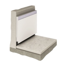 Плинтус алюминиевый теневой с подсветкой Decaro D003A Black Черный 2000×50×14,5