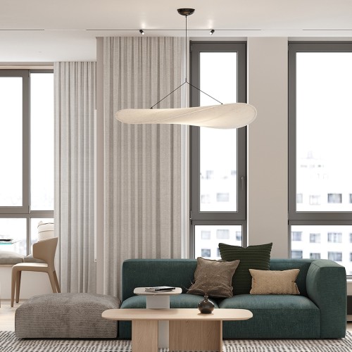 Плинтус алюминиевый теневой Decaro Regulated D004.2A Black /F1A Black Черный 2000×65×16