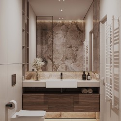 Плинтус алюминиевый теневой Decaro D004.1A Black Черный 2000×31×14