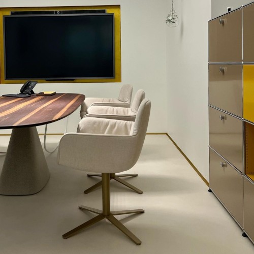 Микроплинтус алюминиевый Decaro ML15A Titanium Brush Титановый браш 2000×26×15