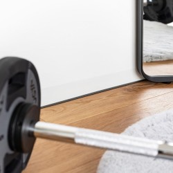 Микроплинтус алюминиевый Decaro M15A Black Черный 2000×6×15