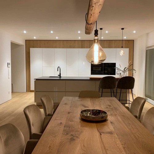 Микроплинтус алюминиевый Decaro M15A Bronze Brush Бронзовый браш 2000×6×15