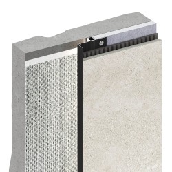 Микроплинтус алюминиевый Decaro M15A Black Черный 2000×6×15