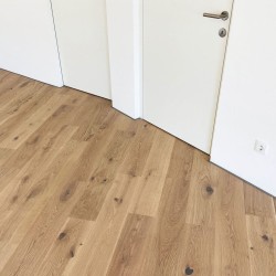 Микроплинтус алюминиевый Decaro M15A Titanium Brush Титановый браш 2000×6×15